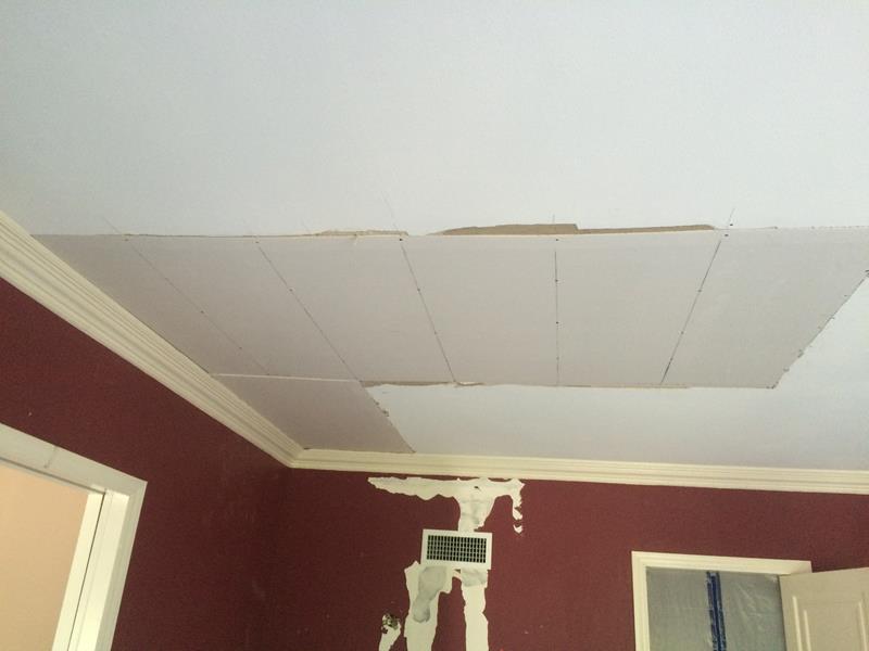 Wood drywall stucco repair