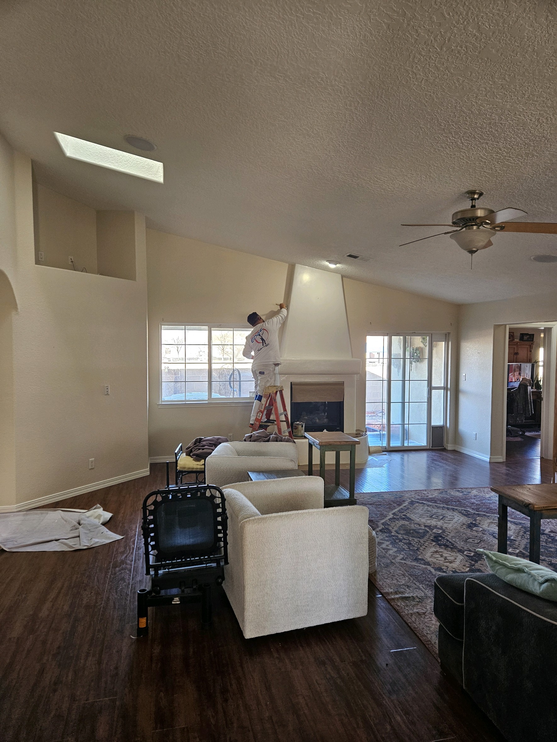 Interior painting project in North Valley neighborhood